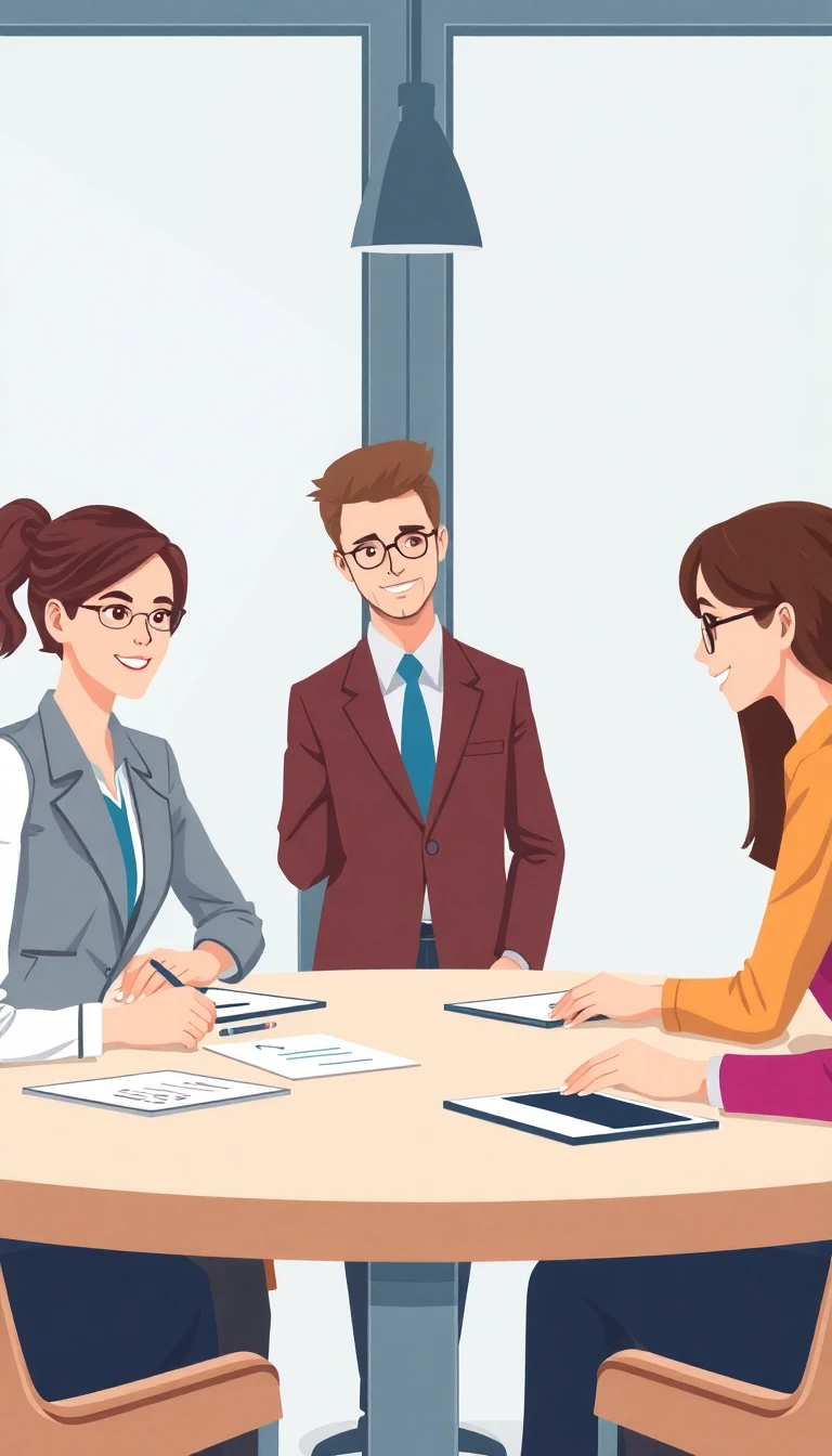 Imagem ilustrativa: Equipe de contadores em reunião